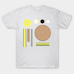 Tapes and Dials Springtime Steampunk T-Shirt